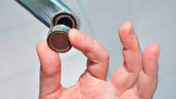 Extract a Faucet Aerator